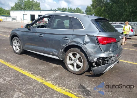 2018 Audi Q5 2.0T Premium/2.0T Tech Premium from USA, damaged, VIN WA1BNAFY7J2109083